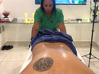 Underestimated Pleasure - Gorgeous Latina Gives a Special Happy Ending Massage