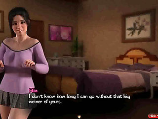 Treasure of Nadia: a sexy girl is milking a very big cock ep 125