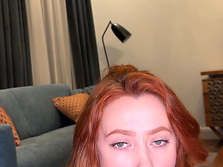 POV Style Blowjob! She Suck Me Till I Explode in Her Mouth! Huge Load