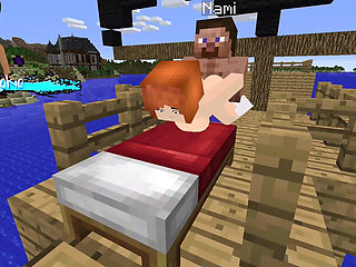 Minecraft Jenny Mod Fapcraft - Nami is horny and has some nice tits and ass!