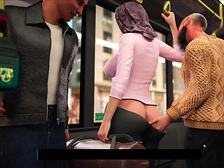 Yasmin Fucked By Group Of Strangers In Public Bus Sex