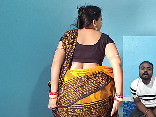 My desi bhabhi showing me big boobs and Big ass on video call when she alone at home