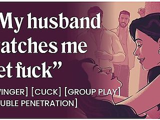 Fucked In Front Of My Husband At A Swingers Club [asmr Porn For Women] - Erotic Audio