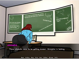 Lust Town - Gameplay - Roleplay - Teacher Seduced the Detention Student