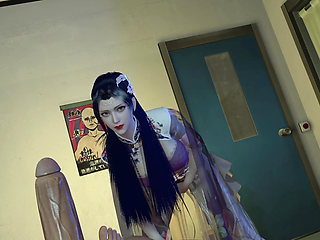 3D Big Boobs Slut Wearing Sexy Dress Got Fucked so Hard