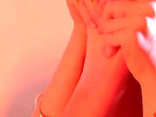 Fair-skinned, Tattooed Girls Rubbing and Licking Each Other's Little Feet.