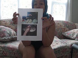 Mature Muslim Egyptian Arab MILF Foot Feet Humiliation