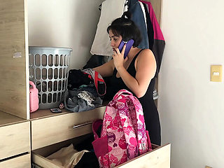 Manuela Alvarez Gets Kicked Out, I Take Her In For Hard Hindi Sex in HD