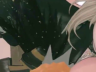 [girls' Frontline 2 Exilium] Sextans Checkmate and Mind Erase (bound T-doll & Hardcore POV 3D Hentai) (4k/60fps)