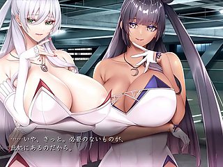 Steamy anime doujin featuring a wild gangbang and messy creampies