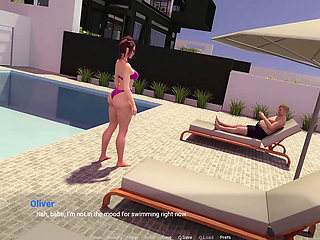 Away From Home #42 - Animated Sex Game - Fucking This Guys Stepmom and His GF