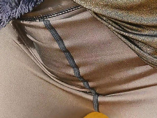 Masturbating Anal Play & Finger Fucking Close up Outdoors in Tights & High Heels