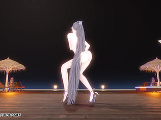 [mmd] Le Sserafim - Smart Eve Sexy Naked Dance Star Blade Hentai Uncensored 4K 60fps