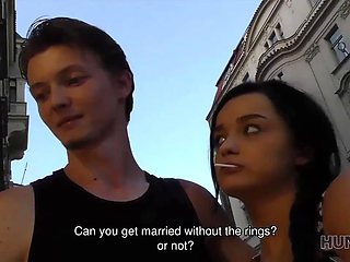 Hunt4k. erica ebony agrees for porno for cash even in front of boyfriend