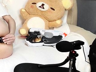 Close up Of Teen Masturbating