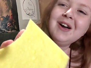 Bath time sponge fun