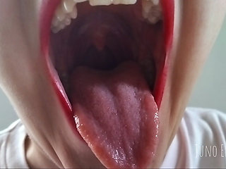 Giantess Red Lips Is Hungry for You POV