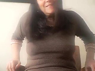 Stepmom displaying what's under her sundress on camera
