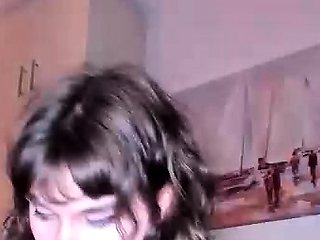 Big Tits Tranny Strokes her Big Cock