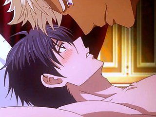 Titan dominates bride in bed after erotic anime feast