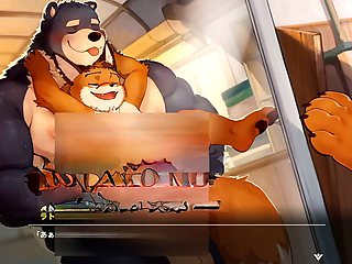 Cum in ass, asian, manga porn