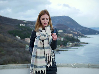 Coastal Smoke Moment Quiet Breeze Scenic View