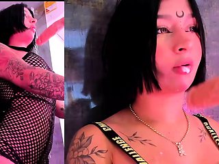 Amateur Brunette Slave Toyed