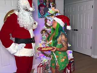 Santa Wants Milk and Latina Areolas!