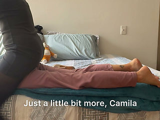 My neighbor teaches me how to be a hot lesbian