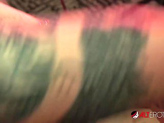 Adriana Lynn Tattoos Herself Before Fucking Sascha - AltErotic