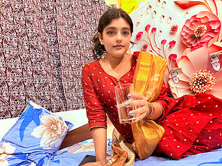 First-Night newly married Indian desi muslim couple having romantic sex, desi indian first night hindi audio sex MMS
