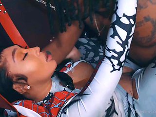 Ebony Beauty's Wild Passion in Thick Intimate Ecstasy