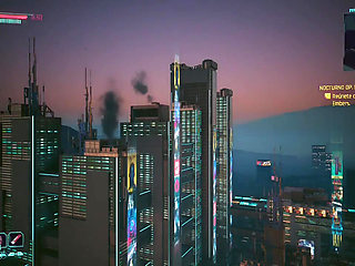 Cyberpunk 2077 Threesome Sex with Panam and Judy, Songbird and Aurore Cassel and Rita Wheeler