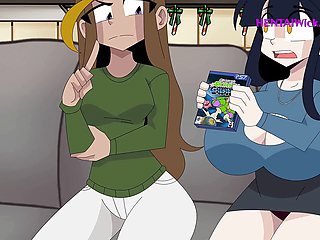 Cartoon anime sex, creampie pussy, spouses