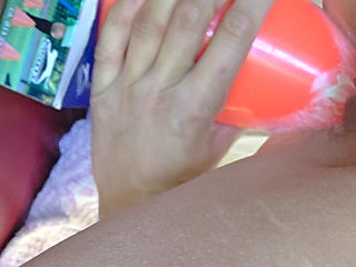 Amateur Homemade Anal Penetration with a Buoy...