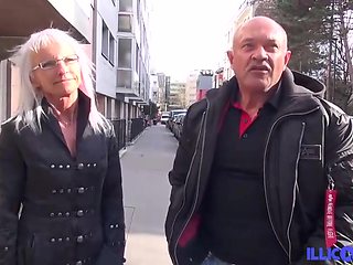 Maude, Slutty Cougar, Double Banged Inside Front Of Her Hubby