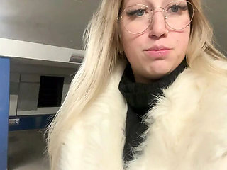 Blonde German Teen 18yo Shows Tight Pussy in Public Outdoor Sex - Amateur Homemade HD