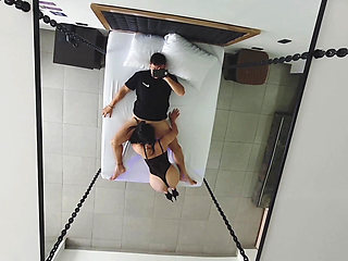 PART ONE beautiful latina loves to make love.. He gives his ass and lets it fill with milk