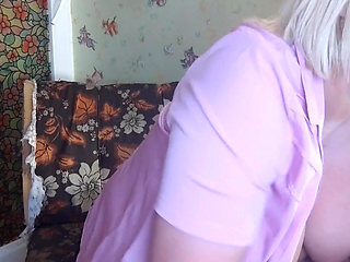 Stepmom shows neighbor how suck him stepson