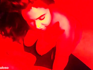 A Rainbow of Pleasure with This Hottie