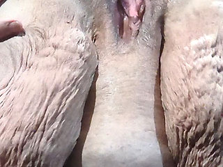 Damn Bent Over That Pussy Wide Spread Standing up Shes Squirting Like a Man Helicoptering His Dickhead