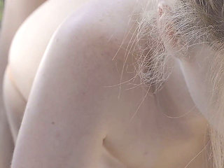 18 Plus Model Gets Her Ass Fucked Incredibly Hard on the Balcony!