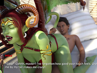 The Spellbook Succubus Sex and Fisting - Animated Porn Game