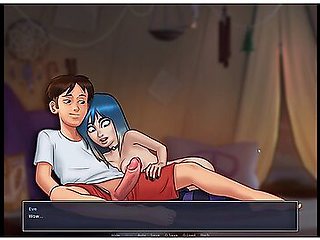 Eve Is Surprised By Anon's Huge Monster Dick - Summertime Saga Gameplay