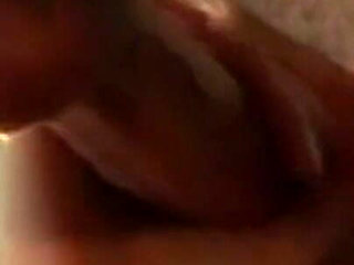 Old Video with Real Slut Fucked on Breasts and Cummed