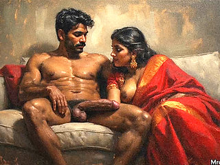 Homemade indian housewife threesome sex big cock banging her wet pussy