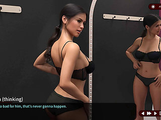 Whispers of Desire: the Sexy Beautiful Wife in the Clothing Store - Episode 3