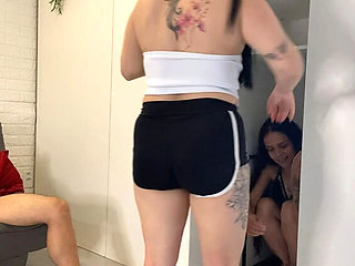 Forbidden Pleasures: Wife Hides Friend in Closet, Surprises Hubby for Hot Threesome