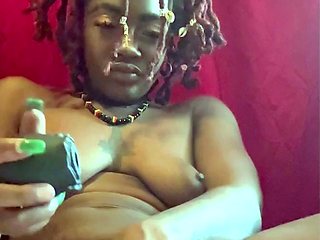 Blooming Creamy Ebony Ass and Pussy