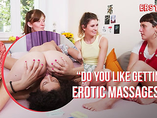 Ersties - Sexy Card Game Leads To Hot Lesbian Group Sex
